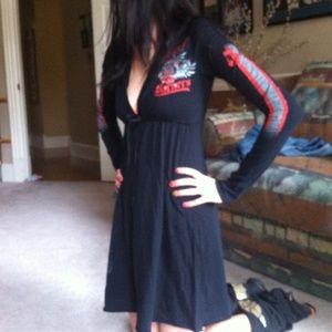 COPY - Bejeweled hooded dress. Available in XL